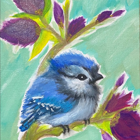 8x10 Acrylic on Canvas - Picture 2 of 3